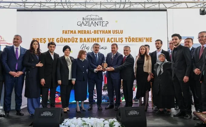 BAKAN TEKİN’İN KATILIMIYLA FATMA-MERAL-BEYHAN USLU KREŞİ AÇILDI