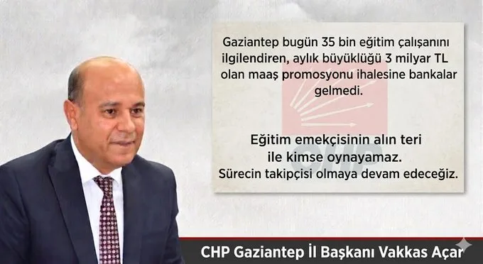 CHP’den bankalara sert eleştiri: Bu ne ciddiyetsizlik!..