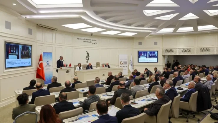 Gaziantep Kent Konseyi 6. Dönem 3. Genel Kurul toplantısı yapıldı