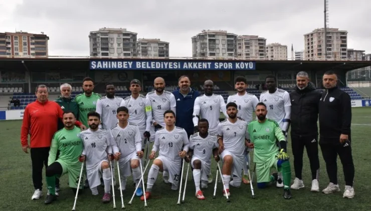 Şahinbey Ampute’den gol şov: 5-0