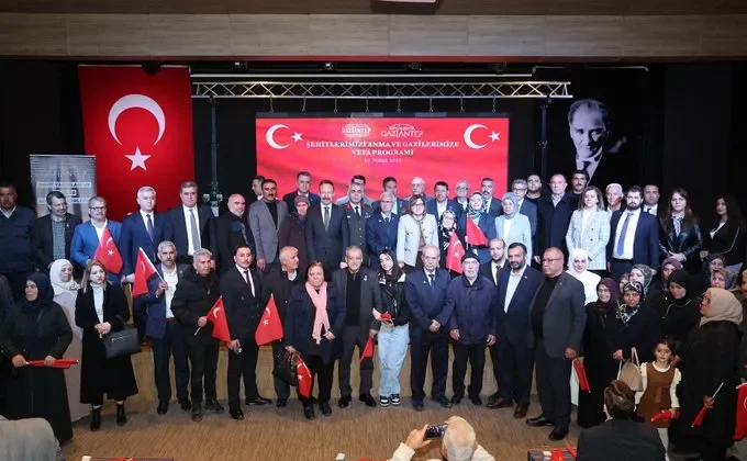 BAŞKAN ŞAHİN, ŞEHİT AİLELERİ VE GAZİLERLE BULUŞTU