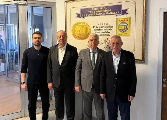 KONYA SANAYİSİNİN DUAYEN İSİMLERİNDEN BAŞKANIMIZ ÖZYURT’A ANLAMLI ZİYARET