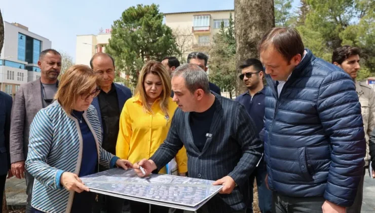 BAŞKAN ŞAHİN, ÇALIŞMALARI YERİNDE İNCELEDİ