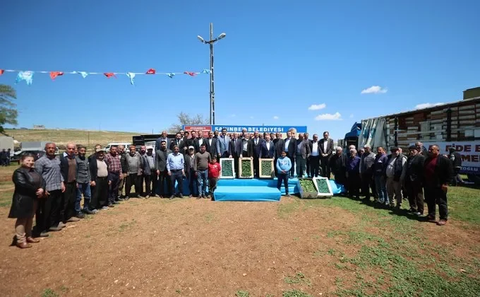 ŞAHİNBEY BELEDİYESİ’NDEN ÇİFTÇİLERE 53 MİLYON’DAN FAZLA FİDE