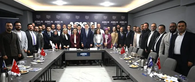 BTSO Yönetim Kurulu Başkanı İbrahim Burkay ASKON’un Konuğu Oldu