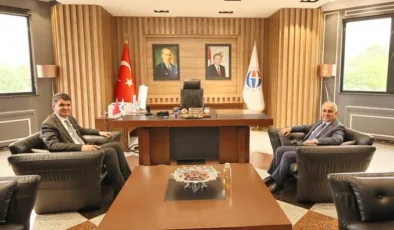 KİLİS VALİSİ ÖMER KALAYLI’DAN REKTÖR PROF. DR. SAİT MESUT DOĞAN’A ZİYARET