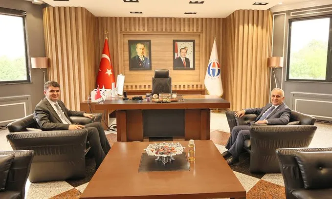 KİLİS VALİSİ ÖMER KALAYLI’DAN REKTÖR PROF. DR. SAİT MESUT DOĞAN’A ZİYARET