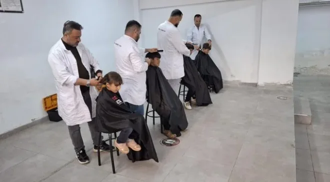 Şehitkamil’den köy okullarında bayrama yakışan anlamlı etkinlik