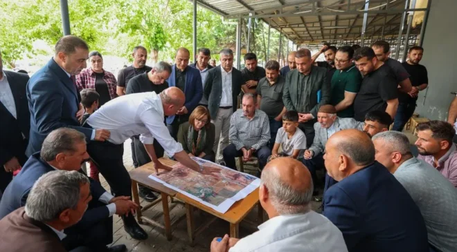BAŞKAN ŞAHİN, KURBAN BAYRAMI ÖNCESİ BESİ OSB’DE İNCELEMELERDE BULUNDU