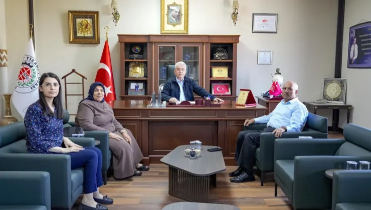 HACI RABİA KOYUNCU VE ABDULLAH KOYUNCU’DAN NTOBAŞKANIMIZ MEHMET ÖZYURT’A ANLAMLI ZİYARET