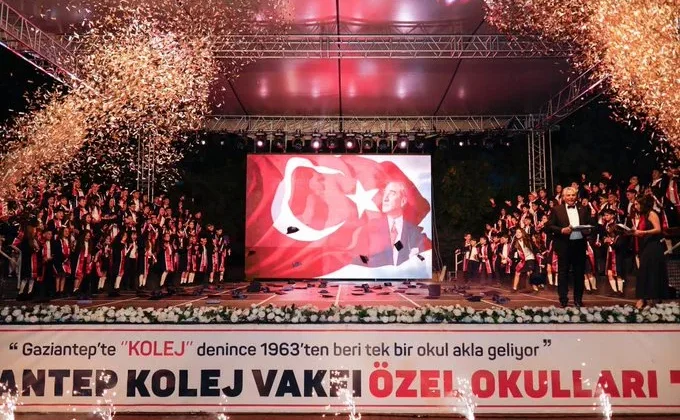 GKV Özel İlkokulu’nda kep heyecanı ve mezuniyet gururu
