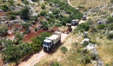 Şehitkamil’de arazi yolları açma çalışmaları sürüyor