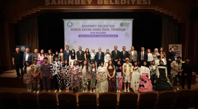 Şahinbey Belediyesi’nden Çevre Dostu Okullara Büyük Ödül