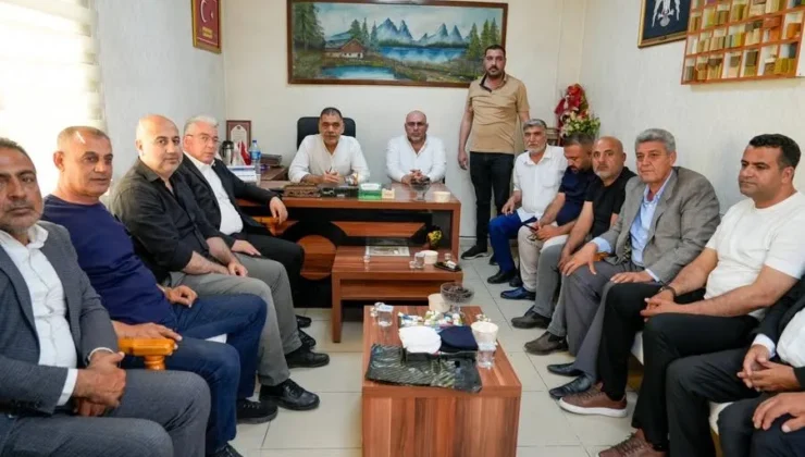 NTO HEYETİNDEN MHP NİZİP İLÇE BAŞKANI FATİH ÇETİN’E HAYIRLI OLSUN ZİYARETİ