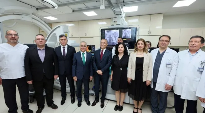 GAÜN ÇOCUK HASTANESİ’NDE PEDİATRİK EPS ÜNİTESİ VALİ ÇEBER’İN KATILIMIYLA AÇILDI