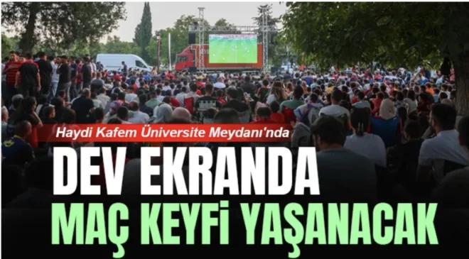Gaziantep Büyükşehir, milli heyecana ortak oluyor