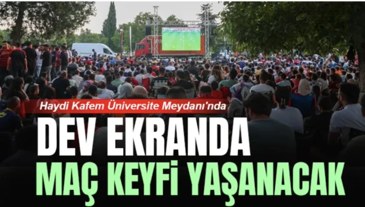 Gaziantep Büyükşehir, milli heyecana ortak oluyor