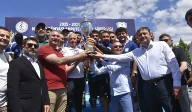 Şahinbey Ampute, Şampiyonluk Kupasını Kaldırdı