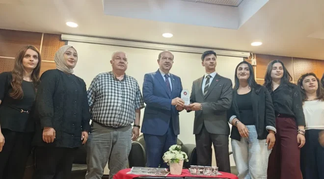 KKTC 5. Cumhurbaşkanı Ersin Tatar, Gaziantep’te Üniversite Öğrencileriyle Buluştu