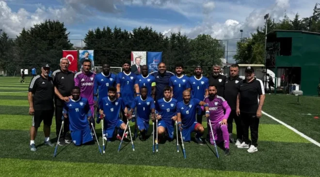 Şahinbey Ampute finalde: 2-1