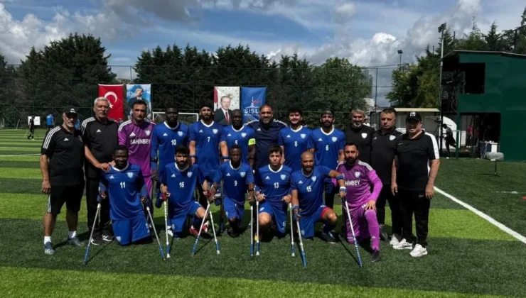 Şahinbey Ampute finalde: 2-1