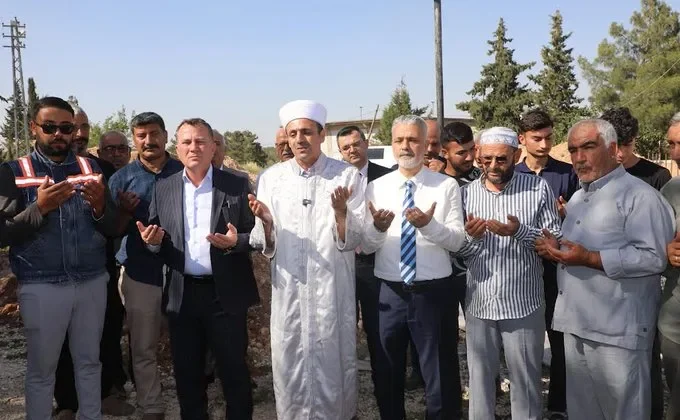 Nizip Belediyesi’nin desteklediği cami projesinde ilk adım atıldı