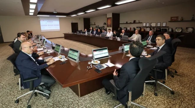 GSO’DA TEKSTİL SEKTÖRÜ İSTİŞARE TOPLANTISI GERÇEKLEŞTİRİLDİ