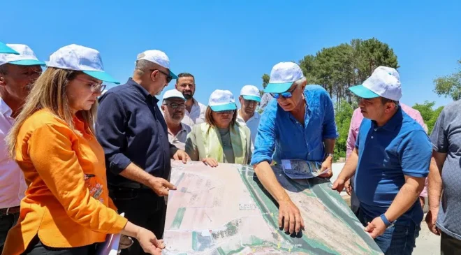 BAŞKAN ŞAHİN, KARKAMIŞ KUŞ GÖZLEM NOKTASI’NDA YÜRÜTÜLEN ÇALIŞMALARI İNCELEDİ