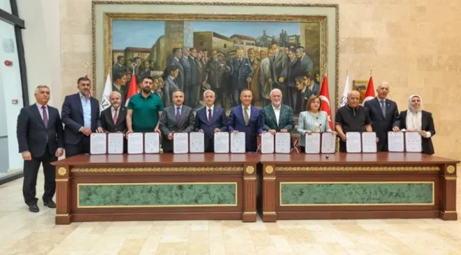 Şahinbey İlçemize İki Yeni Eser: Cami ve 4-6 Yaş Kur’an Kursu Protokolü İmzalandı