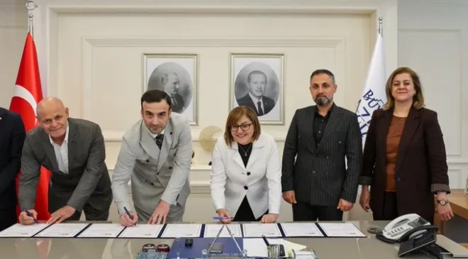 GAZİANTEP BÜYÜKŞEHİR BELEDİYESİ ÖNCÜLÜĞÜNDE GAZİ ŞEHİR, EXPOSPORT 2027 SPOR FUARI’NA HAZIRLANIYOR