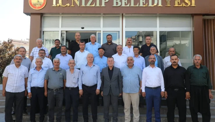 Nizip muhtarlarından Başkan Doğan’a ziyaret: “Birlikte düşünüyor, birlikte üretiyoruz”