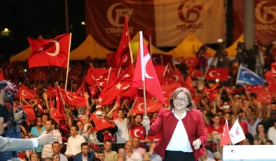FATMA ŞAHİN: “15 TEMMUZ, MİLLET İRADESİNİN DESTANIDIR”