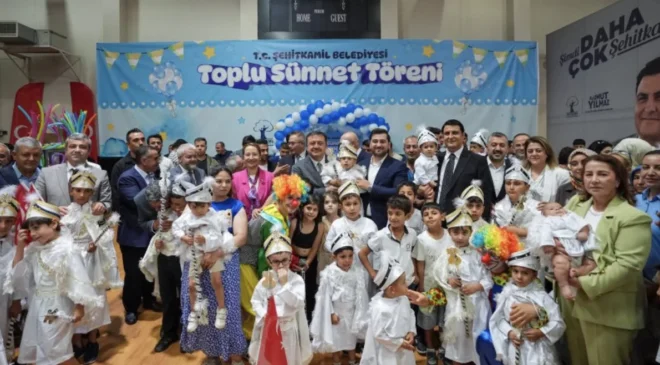 Şehitkamil’de 2. Toplu Sünnet Töreni ile 200 Çocuk Sünnet Edildi