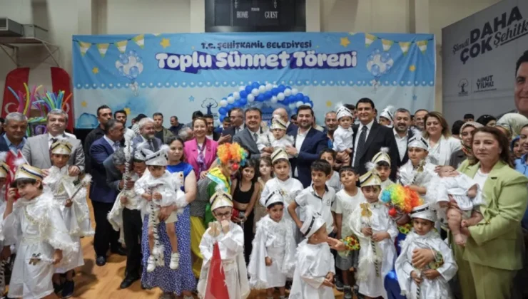 Şehitkamil’de 2. Toplu Sünnet Töreni ile 200 Çocuk Sünnet Edildi